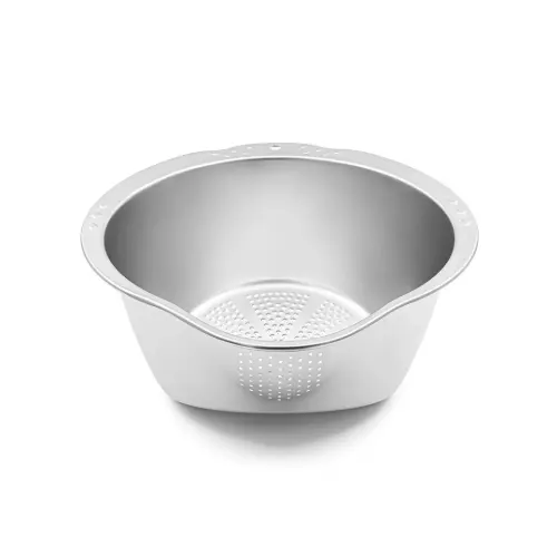 آبکش استیل شستشو سبزیجات مدل W-24