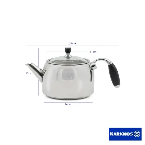 سرویس قابلمه گرانیتی 12 پارچه مشکی