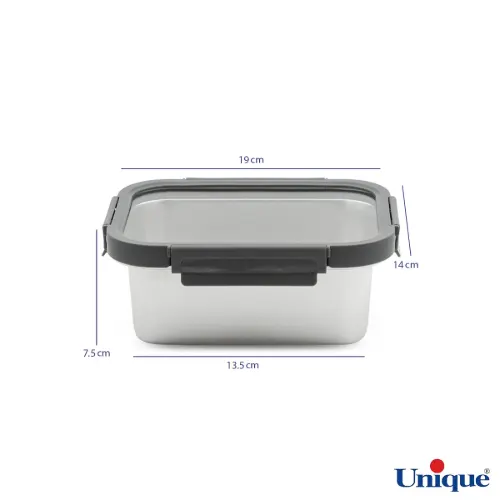 ست ظرف نگهدارنده استیل یونیک