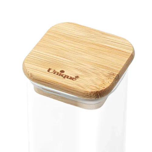 قیمت جا ادویه یونیک درب چوبی 10 سانتی متر UN-1766