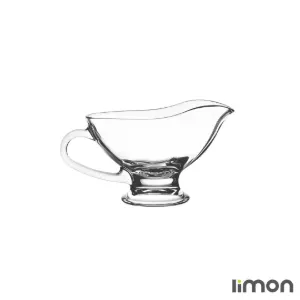 سس خوری شیشه ای قایقی لیمون 2356