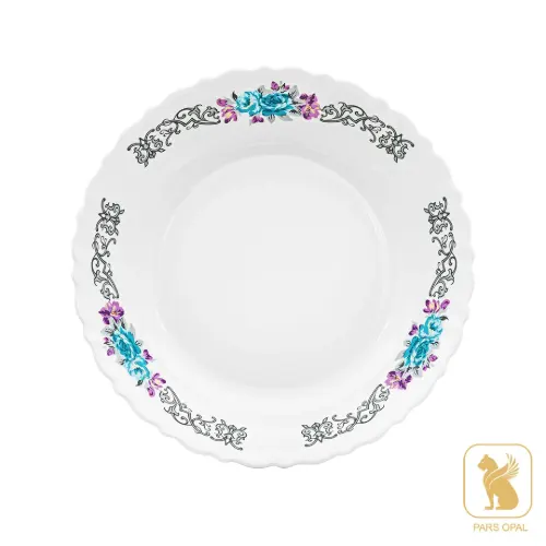 قیمت دیس گود 1030 پارس اپال طرح نلی آبی کد 180