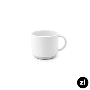 فنجان قهوه خوری چینی زرین Zi فرم اس 6 سفید