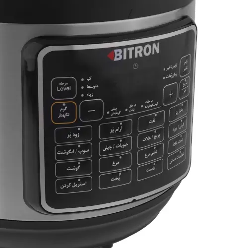 بهترین زودپز برقی بایترون با پنل دیجیتالی