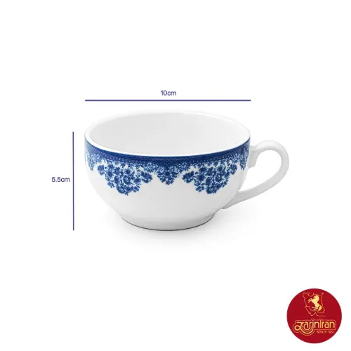 خرید فنجان کاپوچینو فلورانس سایز 10 ایتالیا اف