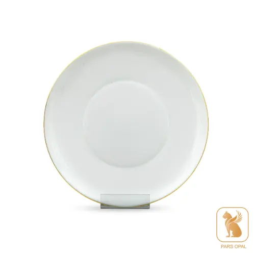 بشقاب تخت لب طلا پارس اپال کد 250