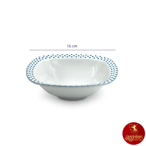 کاسه سالاد خوری چینی زرین کواترو