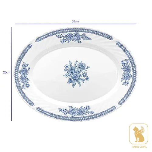 قیمت دیس بیضی 1010 آوان پارس اپال کد 144