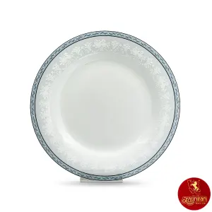 بشقاب تخت 27 وایت رز شهرزاد چینی زرین