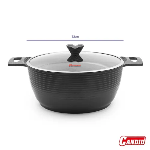 قیمت سرویس قابلمه کاندید مدل اوربیت دودی با ابعاد استاندارد