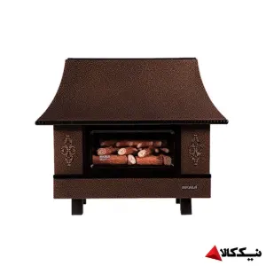 بخاری گازی شومینه ای نیک کالا مدل آذر با تضمین کیفیت
