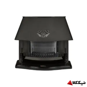 بخاری گازی شومینه ای نیک کالا مدل قوسی مدرن مناسب مصارف خانگی