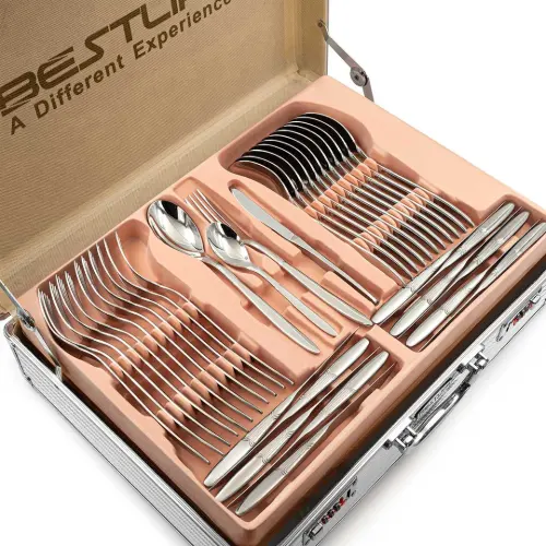 مشخصات سرویس قاشق و چنگال 143 پارچه بست لایف مدل 219M