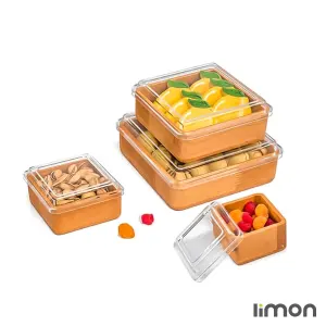 ست پذیرایی چهار تکه دربدار چوبی لیمون 2458