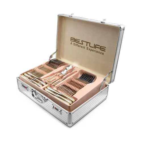 خرید سرویس قاشق و چنگال 143 پارچه بست لایف مدل 330SG