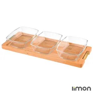 اردورخوری چوبی بزرگ لیمون 3 خانه 2252