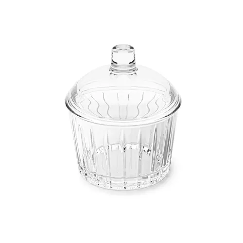 قندان شیشه ای الیسا آراد کد 1853H-4