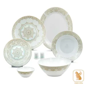 سرویس 28 پارچه ارکوپال 6 نفره پارس اپال کد 501