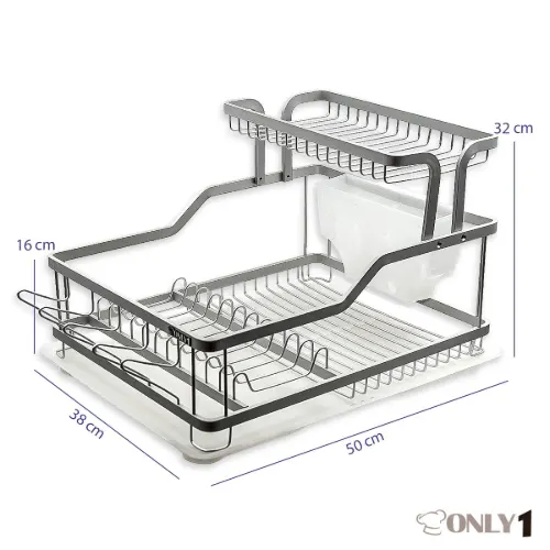 آبچکان دو طبقه آلومینیومی با ابعاد استاندارد