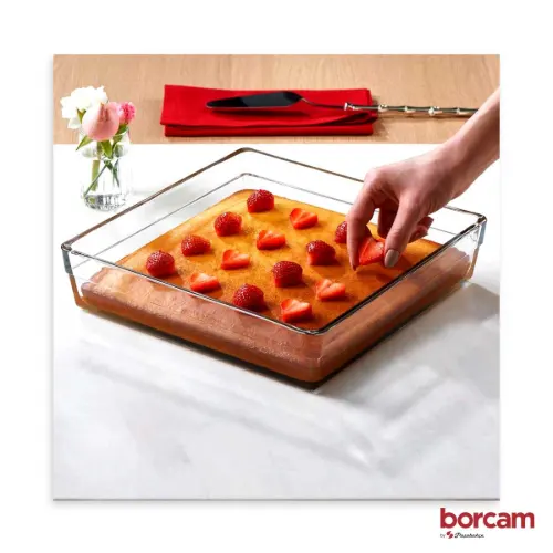 تابه پیرکس مربع مناسب مصارف روزانه