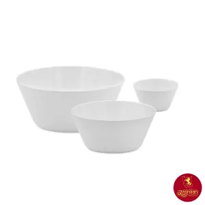 سرویس پیاله 13 پارچه سفید چینی زرین فرم اس زی