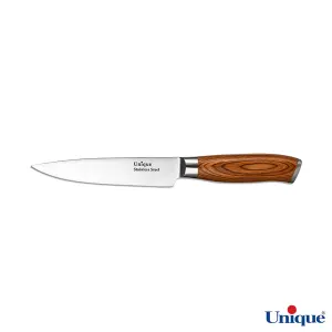 چاقو آشپزخانه یونیک 6 اینچ دسته چوبی UN-5542