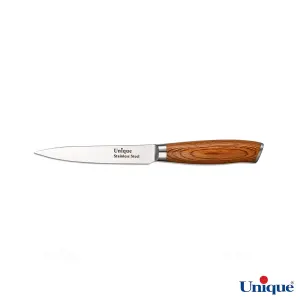چاقو آشپزخانه یونیک 5 اینچ دسته چوبی UN-5552