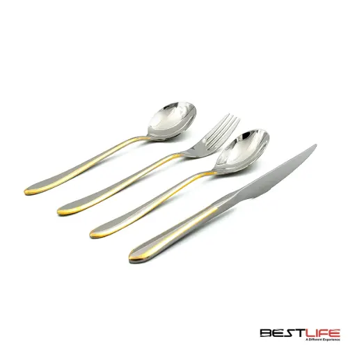 سرویس قاشق و چنگال 143 پارچه بست لایف