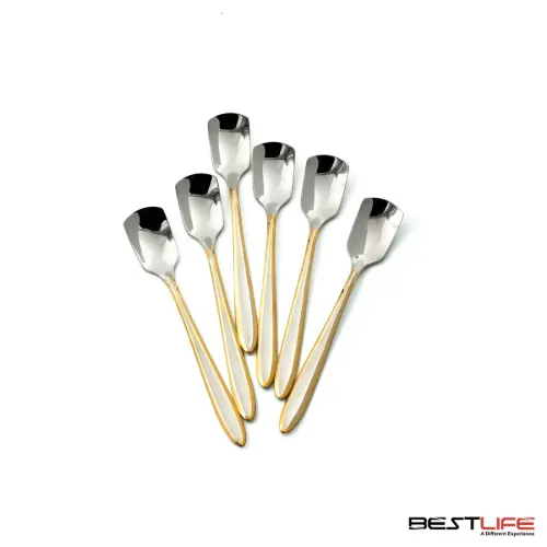 قاشق بستنی خوری 6 عددی بست لایف مدل 202MG