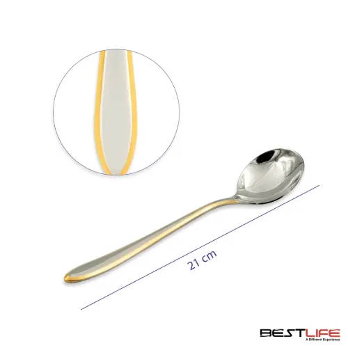 قاشق سوپ خوری 6 عددی بست لایف