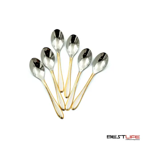 قاشق مربا خوری 6 عددی بست لایف مدل 202MG