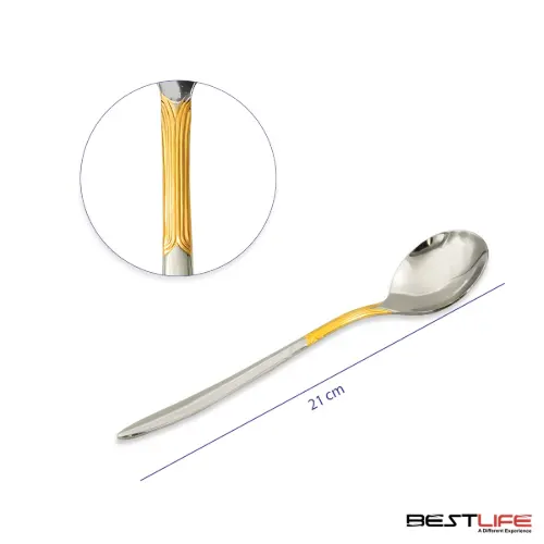 قاشق سوپ خوری 6 عددی بست لایف