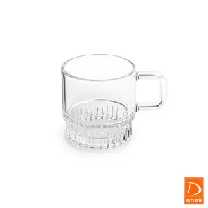 فنجان دسته دار دلی گلس 6 عددی کد TCF057