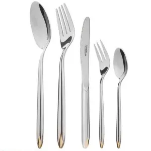 تصویر برای دسته  قاشق چنگال ناب استیل 12 نفره