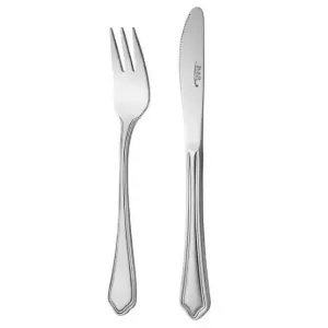 تصویر برای دسته  کارد و چنگال ناب استیل