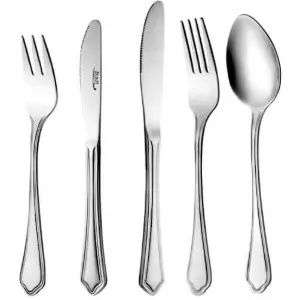 تصویر برای دسته  قاشق چنگال ناب استیل مدل ونیز