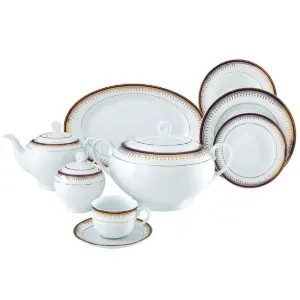 تصویر برای دسته  سرویس چینی زرین 18 نفره