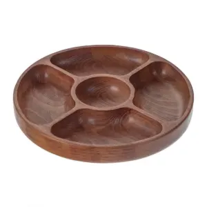 تصویر برای دسته  اردورخوری چوبی گرد