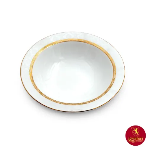 سالاد خوری هدیه طلایی کوچک چینی زرین