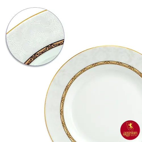 بشقاب پیش دستی چینی زرین